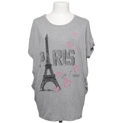 T-shirt (Gray, Pink) from Zeva Elastane, Viscose