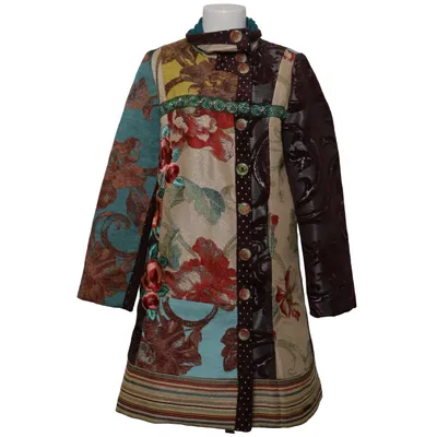 Kappa (Flerfärgad) från Desigual Acetat, Bomull, Polyester, Viskos, Ull