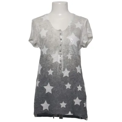 T-shirt manches longues (Gris, Blanc) de Key Largo Girl Lin, Polyester