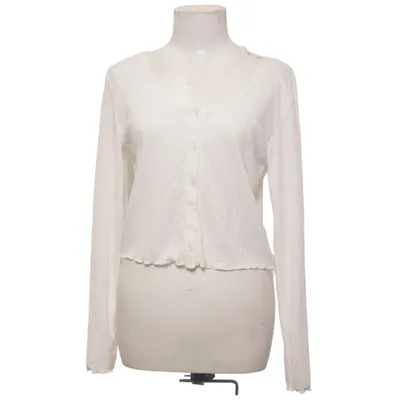 Cardigan (Blanc) de Page One Élasthane, Polyester, Viscose