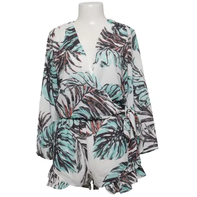 Buksedragt (Hvid, Grøn, Flerfarvet) fra Jacky Luxury Polyester