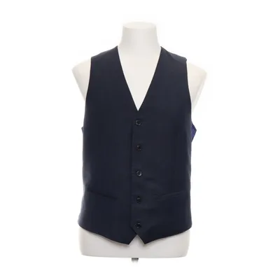 Suit vest (Gray) from Simon Carter Polyester, Wool