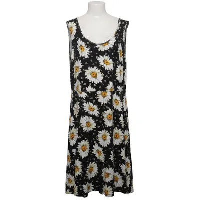 Robe (Noir, Blanc, Jaune) de Alba Moda Viscose