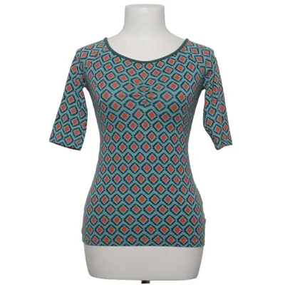 Top (Blue, Red, Multicolored) from Blutsgeschwister Cotton, Elastane
