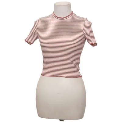 T-shirt (Rood, Wit) van Zara Trafaluc Elastaan, Polyester