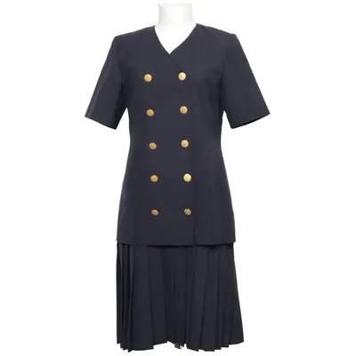 Tailleur jupe (Bleu) de Elegance