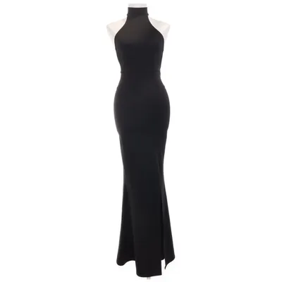 Halternek jurk (Zwart) van Missguided Elastaan, Polyester
