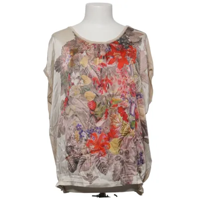Top (Beige, Multicolored) from Public Elastane, Silk, Viscose