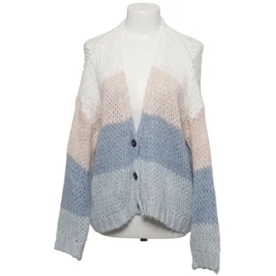 Cardigan (Blå, Pink, Hvid) fra Rich & Royal Akryl, Mohair, Polyamid