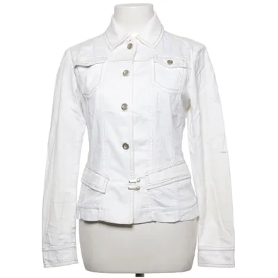 Jeansjacka (Vit) från Trussardi Jeans Bomull, Elastan