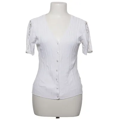 Cardigan (White) from Ebelieve Polyamide, Viscose