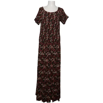 Maxi dress (Black, Multicolored) from Janet & Joyce Elastane, Viscose