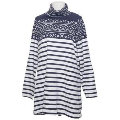 Sweatshirt (Blue, White) from BPC Bonprix Collection Cotton, Elastane