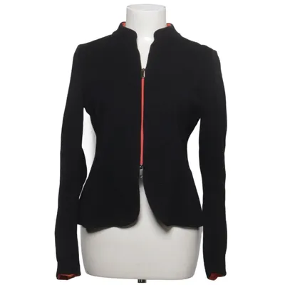 Cardigan (Black, Red) from Emporio Armani Cotton, Elastane, Polyamide, Polyester, Viscose