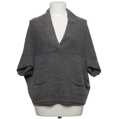 Top (Grå) fra Zara Knit Akryl, Alpacauld