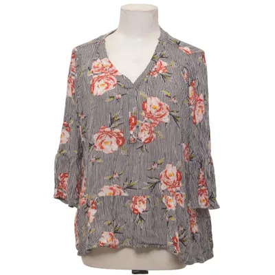 Blouse (Black, White, Multicolored) from Janina Viscose