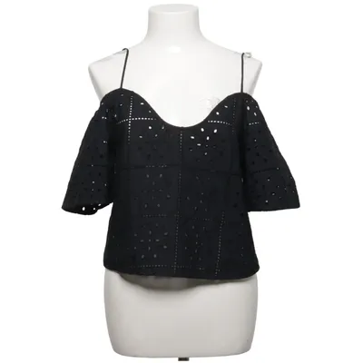 Top (Black) from Ganni Organic cotton