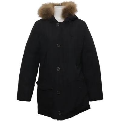 Winterjas (Zwart) van Hox Katoen, Dons, Veer, Polyester