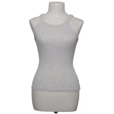 Tanktop  (Grå) fra Karolina Kijak x H&M Bomuld, Elastan, Viscose