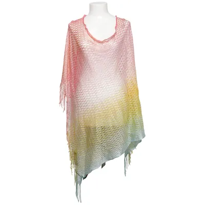 Poncho (Rosa, Gul, Blå, Flerfärgad) från Missoni Viskos