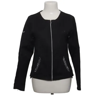 Jakke (Sort) fra Trigema Bomuld, Polyester