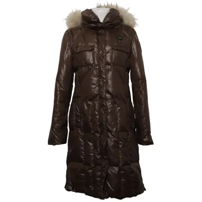 Down coat (Brown) from Blauer Down, Feather, Polyamide, Polyester