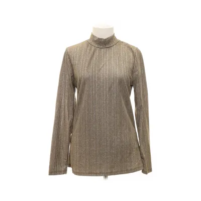 Polotröja (Grön, Guldfärgad) från Casual Ladies Elastan, Metallfiber, Polyester