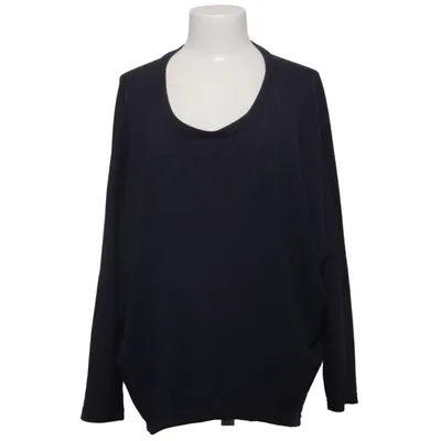 Sweater (Blue) from Zanzea Elastane, Polyester