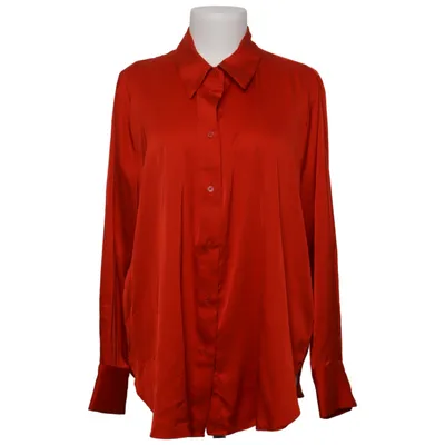 Bluse (Rød) fra H&M Modern Classic Elastan, Polyester