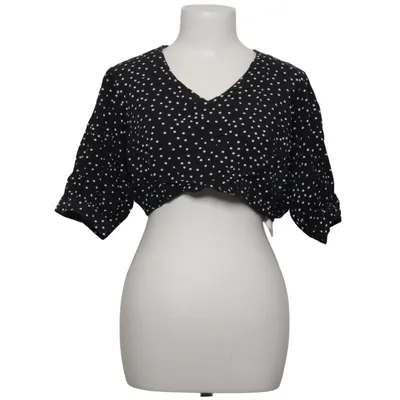 Blouse portefeuille (Noir, Blanc) de Colours Viscose