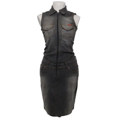 Denim dress (Gray) from Jigsaw Cotton, Elastane