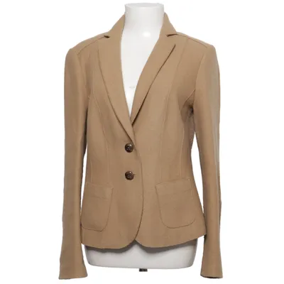 Blazer (Beige) fra Marc Cain Alpacauld, Polyamid, Viscose