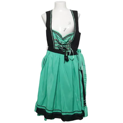 Dirndl (Svart, Grön, Vit) från Wiesnkönig Bomull