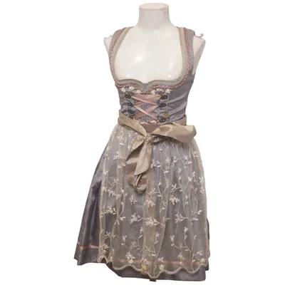 Dirndl (Blau, Weiß) von Krüger Madl Baumwolle, Polyester