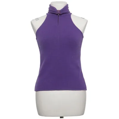 Pul à col roulé (Violet) de MaxMara Angora, Élasthane, Polyamide, Laine