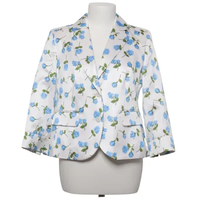 Blazer (Weiß, Blau, Grün) von Lawrence Grey Acetat, Baumwolle, Seide