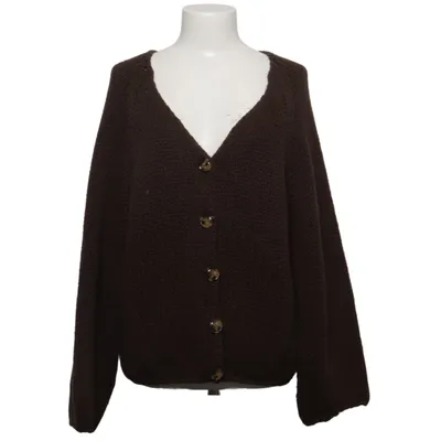 Cardigan (Brown) from Zara Acrylic, Polyamide, Wool