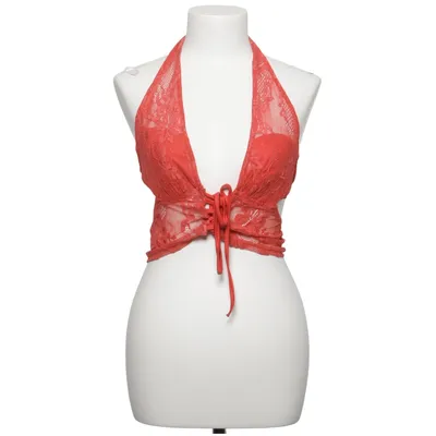 Halterneck top (Rød)