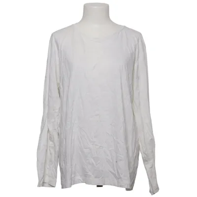 Long sleeve T-shirt (White) from Zimmerli Cotton, Linen, Silk