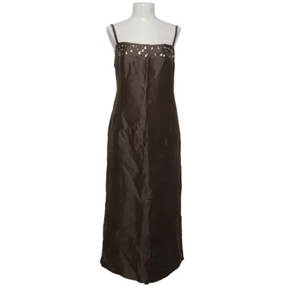 Evening gown (Brown) from MaxMara Linen, Silk