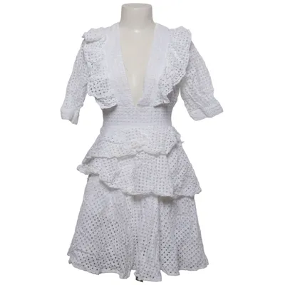Dress (White) from Silvian Heach Cotton