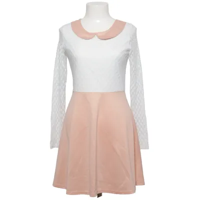Dress (Pink, White) from Allegra K