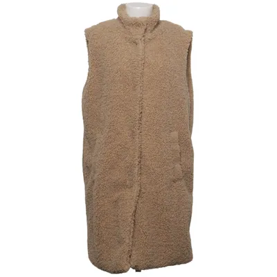 Outer vest (Beige) from Noisy May Polyester