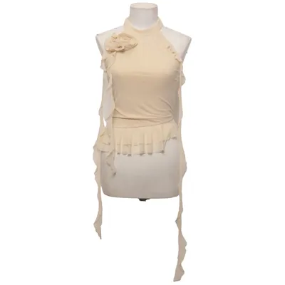 Topp (Beige) från Shein Elastan, Polyamid, Polyester