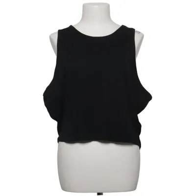 Crop top (Noir) de Urban Classics Coton, Élasthane