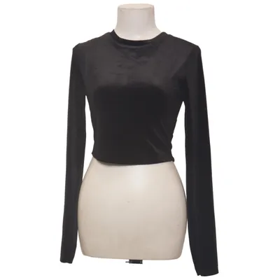 Top (Zwart) van Soya Fashion Katoen, Elastaan, Polyester