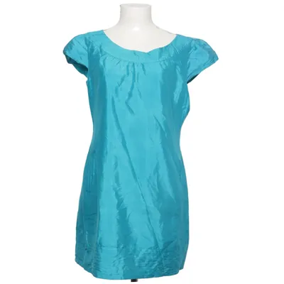 Jurk (Turquoise) van Oasis Acetaat, Zijde