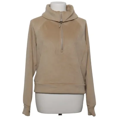 Fleece sweater (Beige) from Kyodan Elastane, Polyester