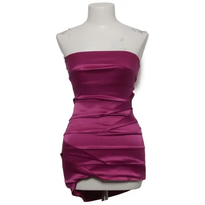 Cocktail dress (Purple) from Miss Selfridge Petites Cotton, Elastane, Polyester