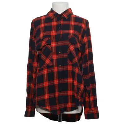 Chemise en flanelle (Rouge, Noir, Multicolore) de Zara Woman Premium Collection Coton, Viscose